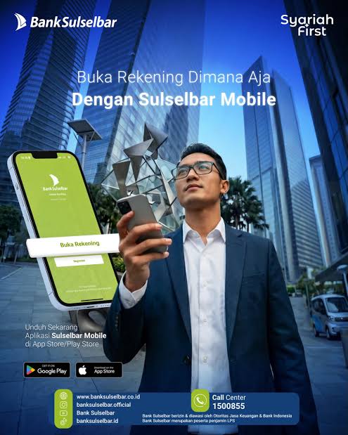Cara buka blokir Bank Sulselbar