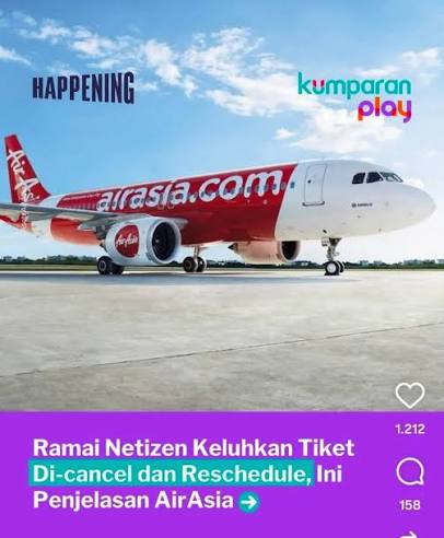Totorial Cara Reschedule Tiket Pesawat AirAsia 
