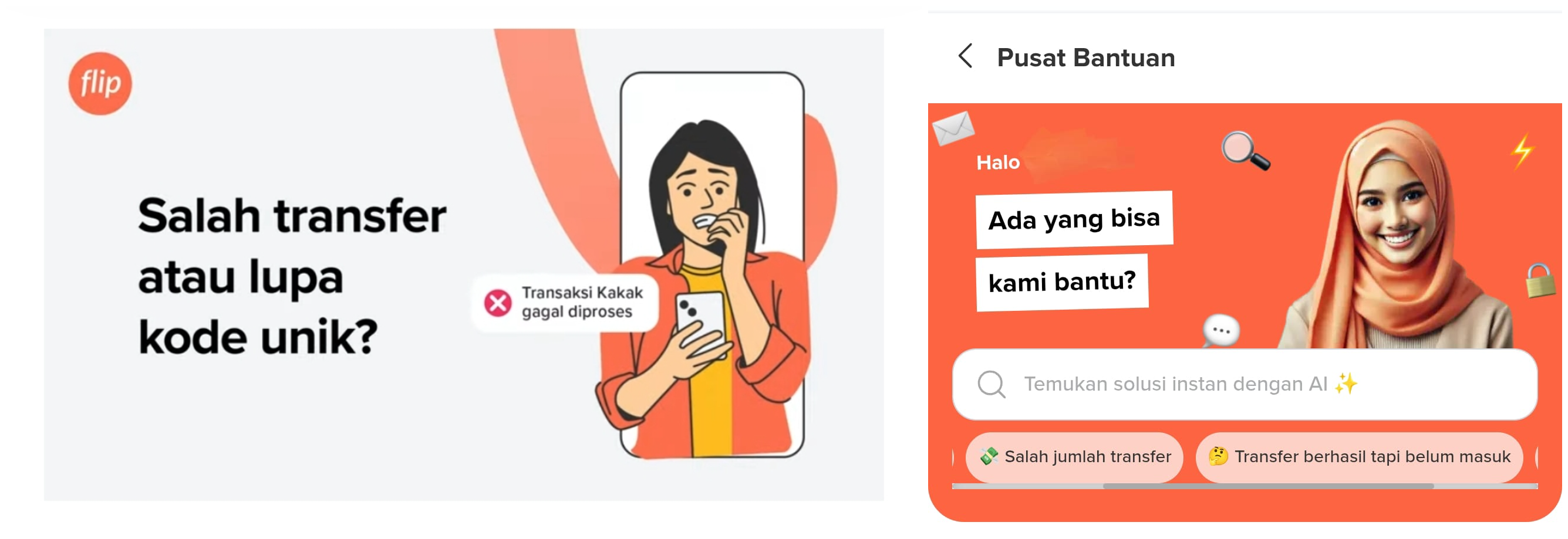 Call center Flip Indonesia - Help center