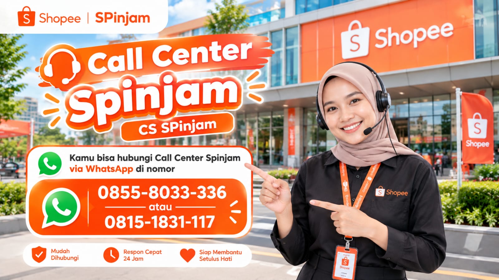 Cara Menghubungi Call Center Resmi Spinjam