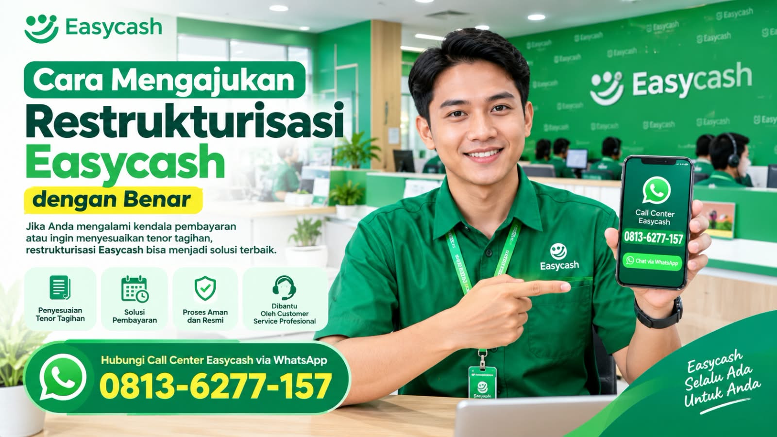 Cara Membuat Permohonan Pengajuan Restrukturisasi EasyCash