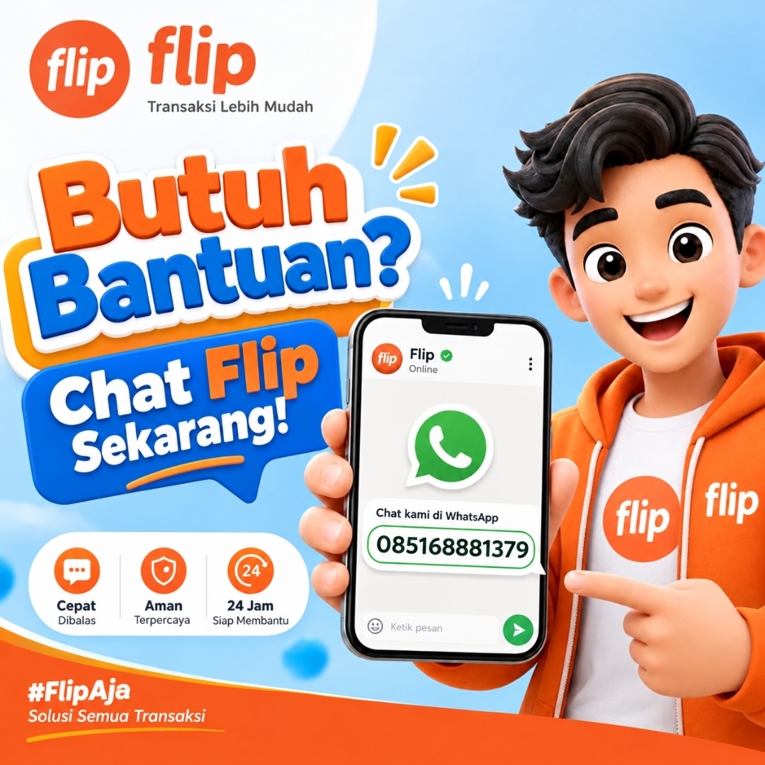 Bagaimana cara menhubungi customer service Flip? - Flip Help Center 