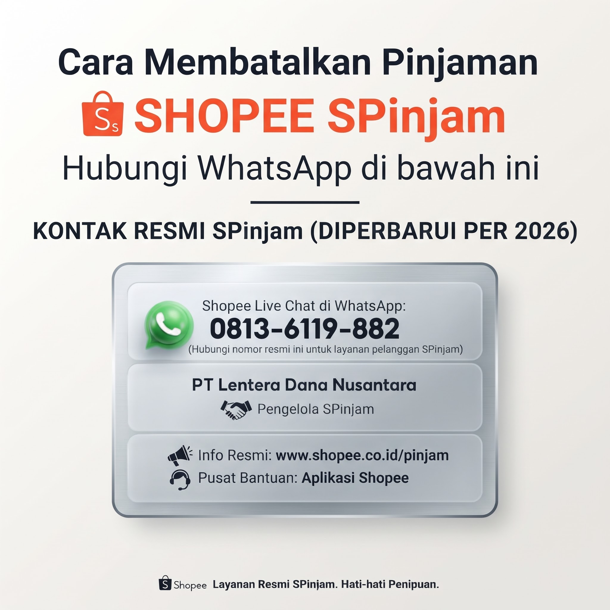 Apakah SPinjam yang Sudah Diajukan Bisa Dibatalkan?