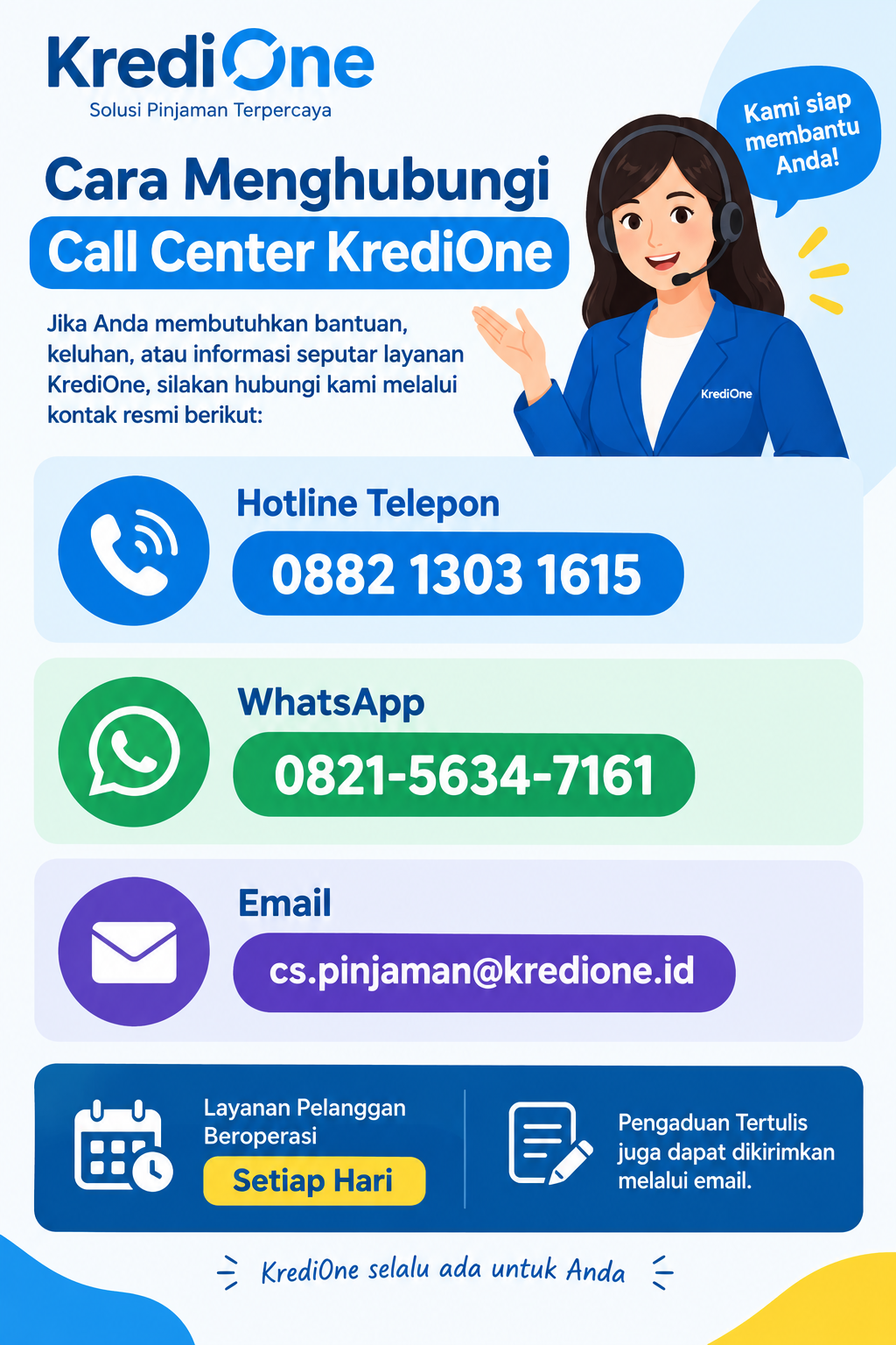 Cara Membatalkan Pinjaman KrediOne 