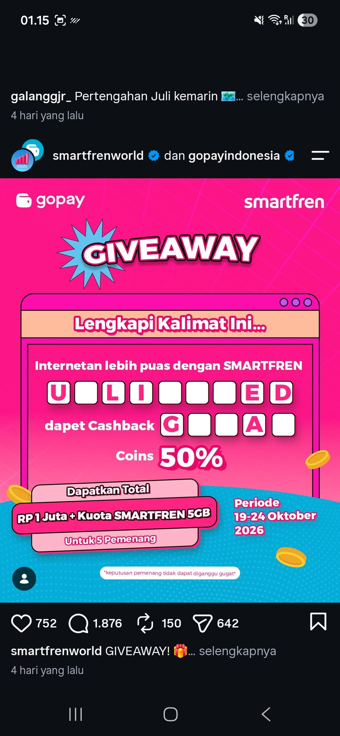 ini nomor Whatsapp Gopay Pinjam