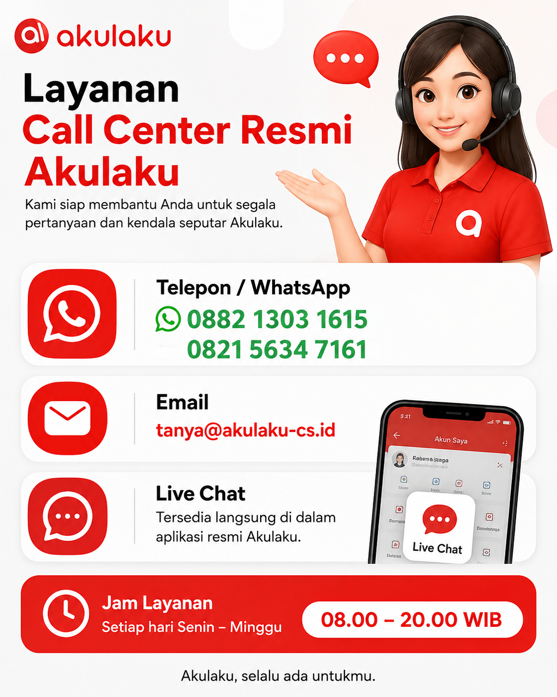 Call Center Resmi Akulaku 