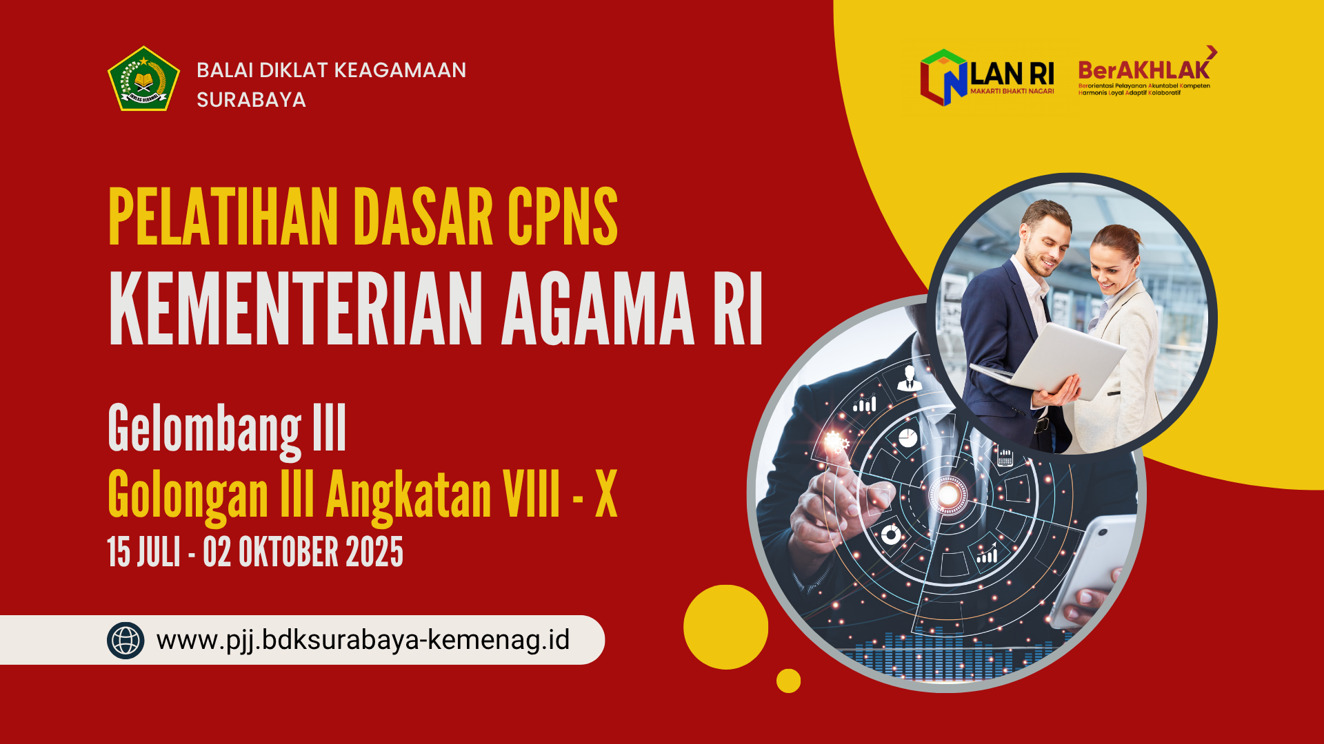 2025_LATSAR CPNS GOLONGAN III KEMENTERIAN AGAMA RI GELOMBANG III (15 JULI - 02 OKTOBER 2025)