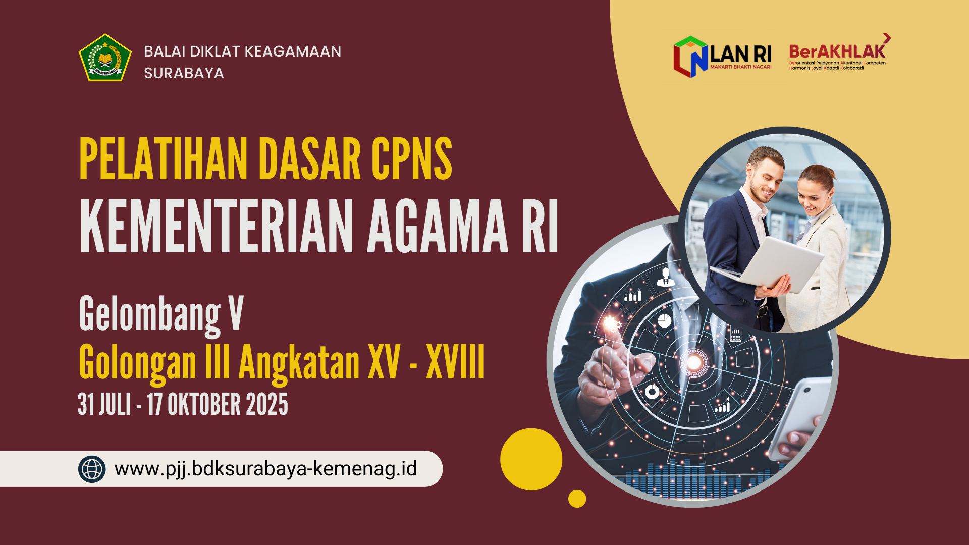 2025_LATSAR CPNS GOLONGAN III KEMENTERIAN AGAMA RI GELOMBANG V (31 JULI - 17 OKTOBER 2025)