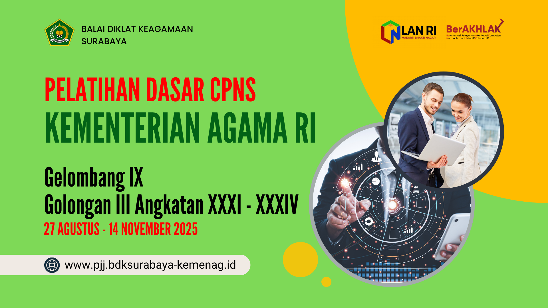 2025_LATSAR CPNS GOLONGAN III KEMENTERIAN AGAMA RI GELOMBANG IX (27 AGUSTUS - 14 NOVEMBER 2025)