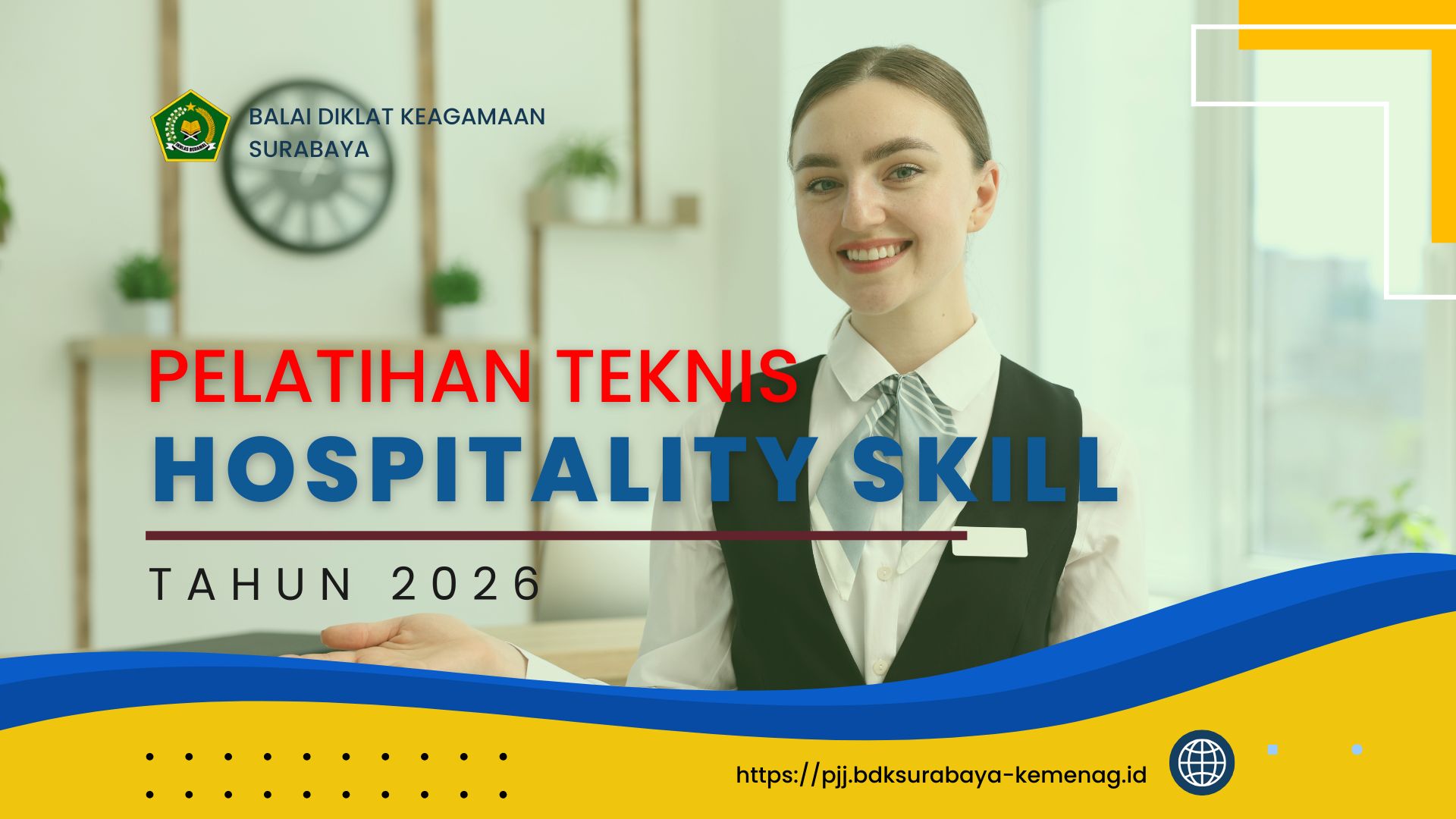 Pelatihan Teknis Hospitality Skill Angkatan I